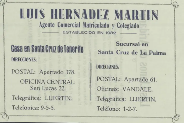 Programa Bajada de La Virgen, 1945.